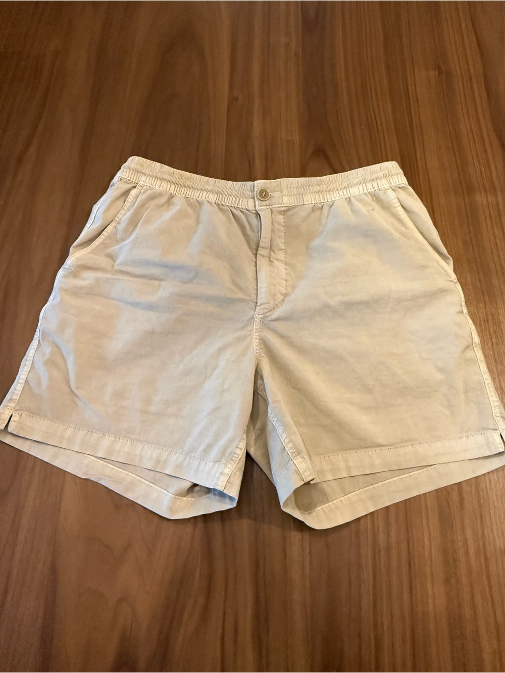 Buck Mason Khaki Deck Shorts 5” Inseam